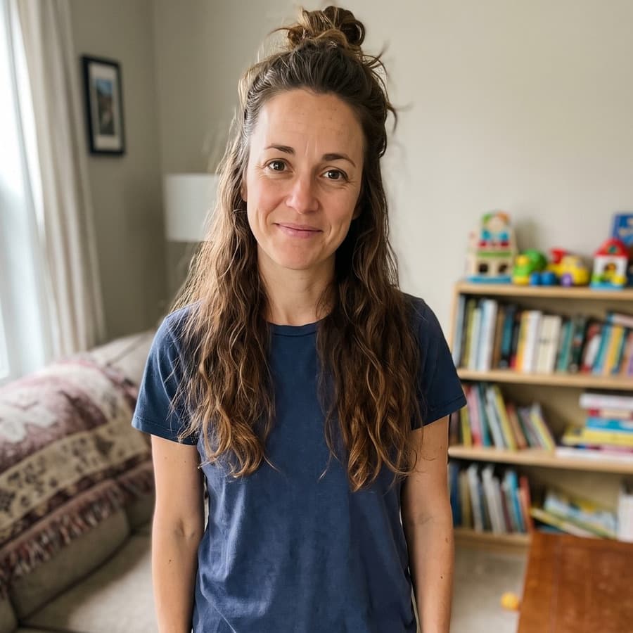 A photograph of Mom