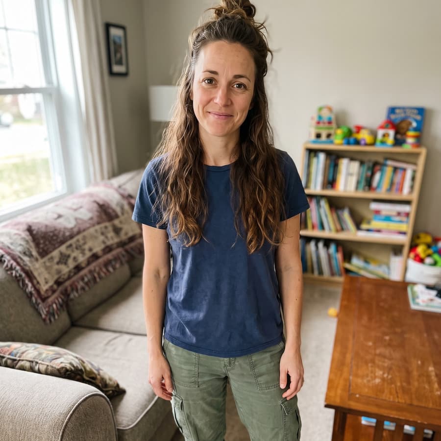 A photograph of Mom