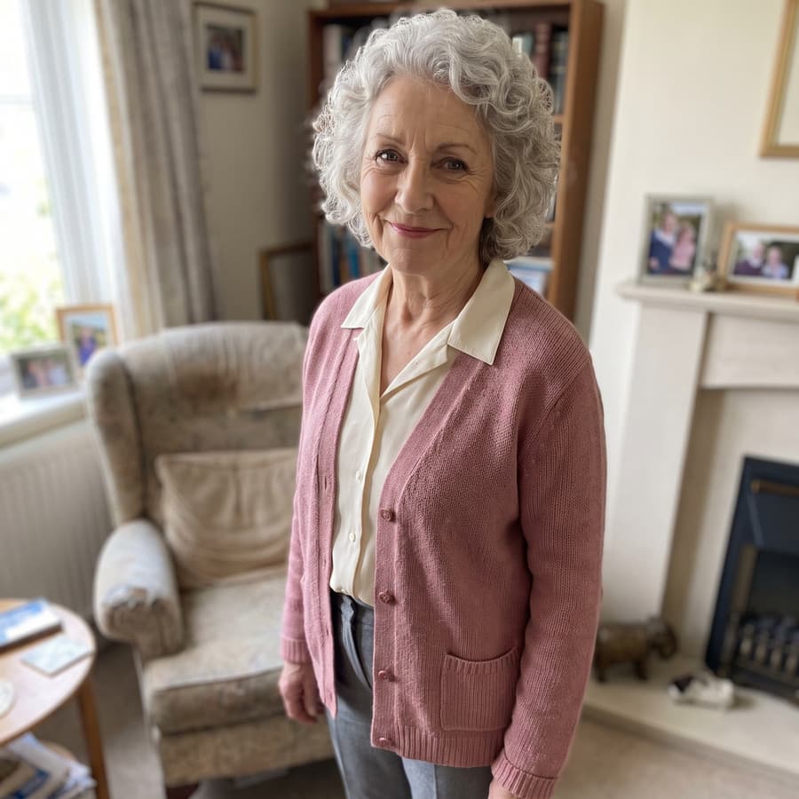 A photograph of Grandma